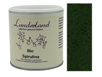 Lunderland Bio Spirulina 250G + LöFfel 100% Bio Gemahlen FüR Hunde Und Katzen