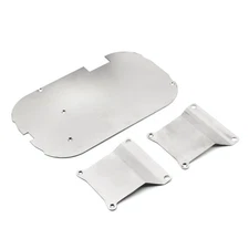 Stainless Steel Chassis Armor Guard Board Set Accessories For TAMIYA TT01 1/10
