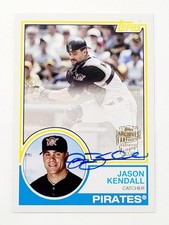 2024 Topps Archives Jason Kendall 1983 Fan Favorites Autograph Pirates #83FF-JK
