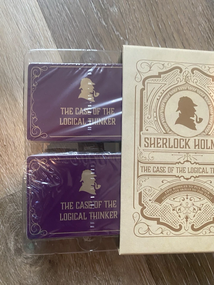 Sherlock Holmes Card Game Professor Puzzle LTD The Case Of The Logical Thinker - Image 4 of 4