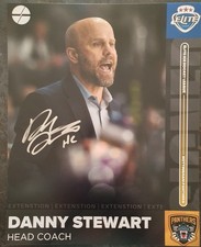 DANNY STEWART - Signed 10x8 Photograph - SPORT - ICE HOCKEY NOTTINGHAM PANTHERS