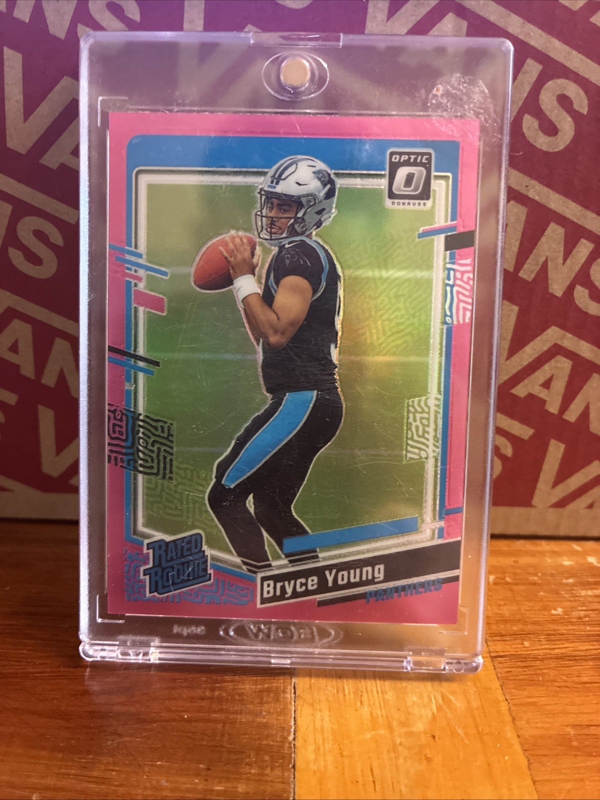 2023 Panini Donruss Optic - Rated Rookie Bryce Young #213 Pink Prizm (RC)