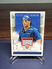 Joe Girardi Game Used Pastime Materials /10 2025 Panini Boys of Summer Cubs 1/10