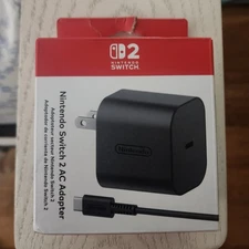 Official Nintendo Switch 2 AC Adapter Charger Replacement Power Supply Cord