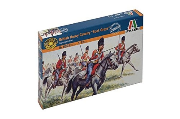 Italeri 510006001 - 1:72 British Heavy Cavalry Napoleonic Wars (Us Import)-image