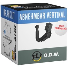 Für BMW 3er G21 Kombi ab 19 Anhängerkupplung vert. abnehmbar von GDW mit ABE EBA