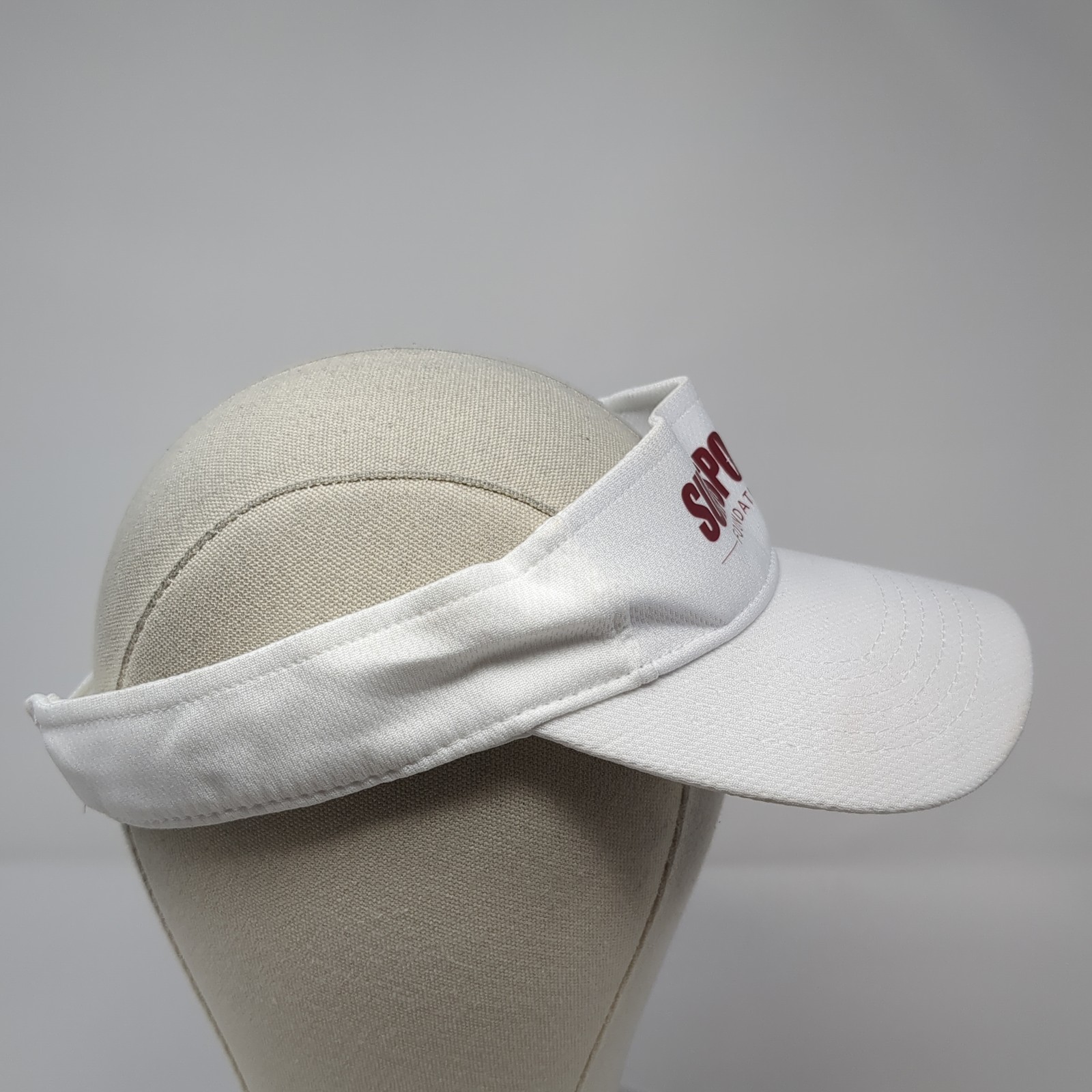 Sua Sponte Foundation Strapback Sun Visor Cap Whi… - image 5