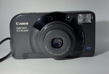 Canon Sure Shot Zoom Max 35mm Point Shoot Film Camera Fully Tested