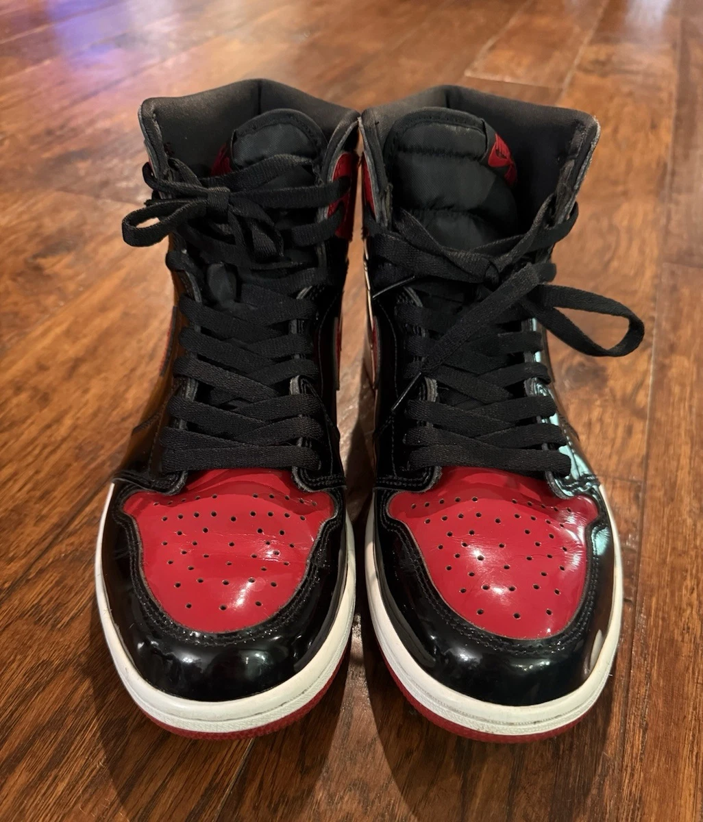 Jordan 1 Retro OG High Patent Bred for Sale | Authenticity