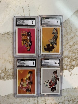 1970 MONOGRAM MODELS NEAR COMPLETE GRADED SET!!  HIGH END!   19/23 GPA6!!