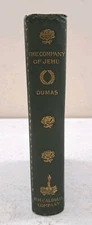 Antiquarian Alexandre Dumas Hardcover-1894-The Company of Jehu Volume 1-GREEN