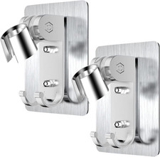 2PCS Shower Head Holder,Strong Adhesive Shower Holder,Adjustable Shower Wand Hol