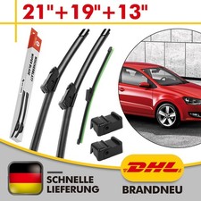 Für Bosch Scheibenwischer vorne + hinten passend für VW Polo 2001-2009