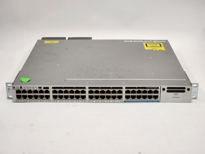 Cisco Catalyst 3850 WS-C3850-12X48U-S 48-Port UPOE Switch 2x PSU