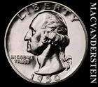 1950 Washington Quarter- Silver- Choice Gem Proof- No Reserve #L7099