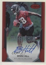2017 Certified Potential Signatures Mirror Red /75 Brian Hill #CPS-BHI Auto s3g
