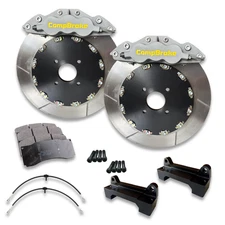 TO FIT FORD SIERRA COSWORTH 2WD 18" FRONT FLOATING BIG BRAKE KIT – 6 POT CALIPER