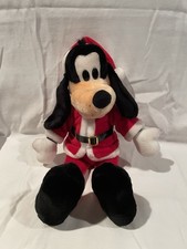 1993 Disney Goofy Santa Plush Christmas Macy's Exclusive 18  No Tags