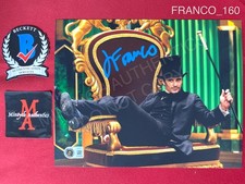 James Franco autographed signed 8x10 photo Oz the Great and Powerful Beckett COA