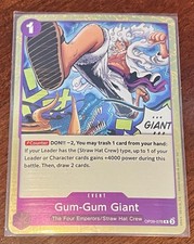Gum-Gum Giant [Foil] OP09-078 Prices | One Piece Emperors in the