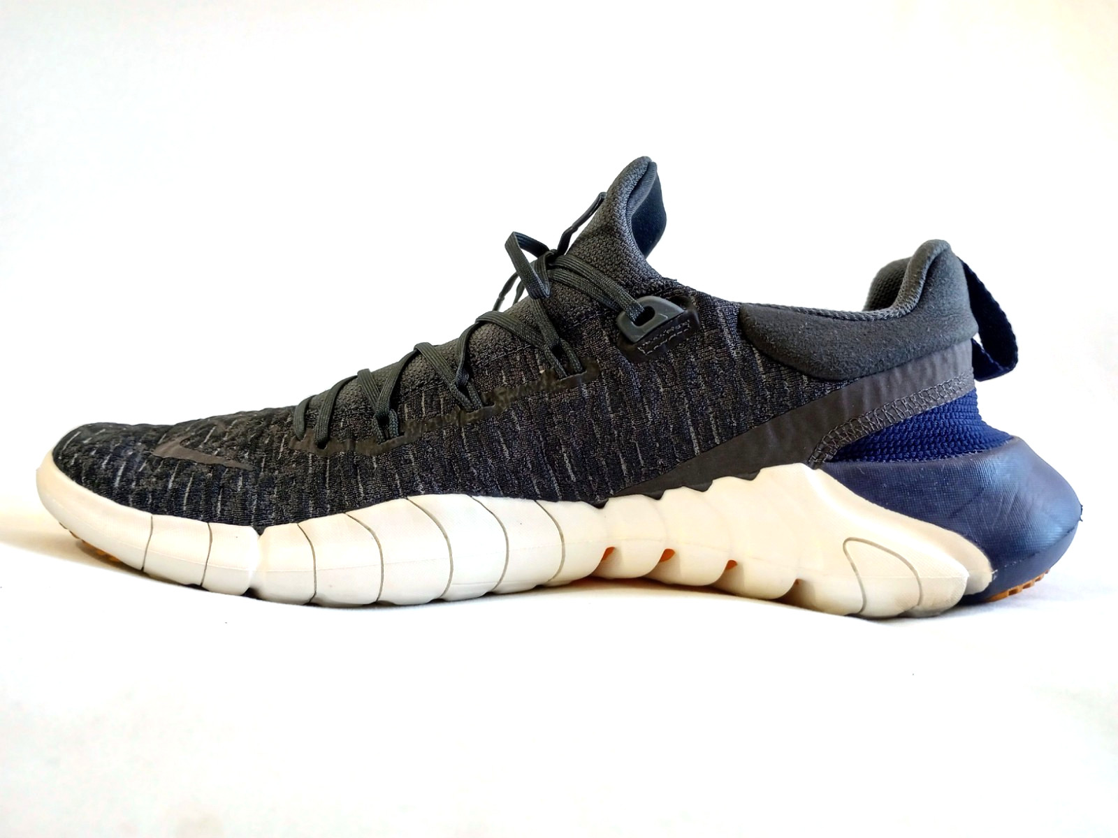 Nike Free Run 5.0 Shoes Men's Running Shoes, Sneakers, Gray Blue White, Size 12 thumbnail 5