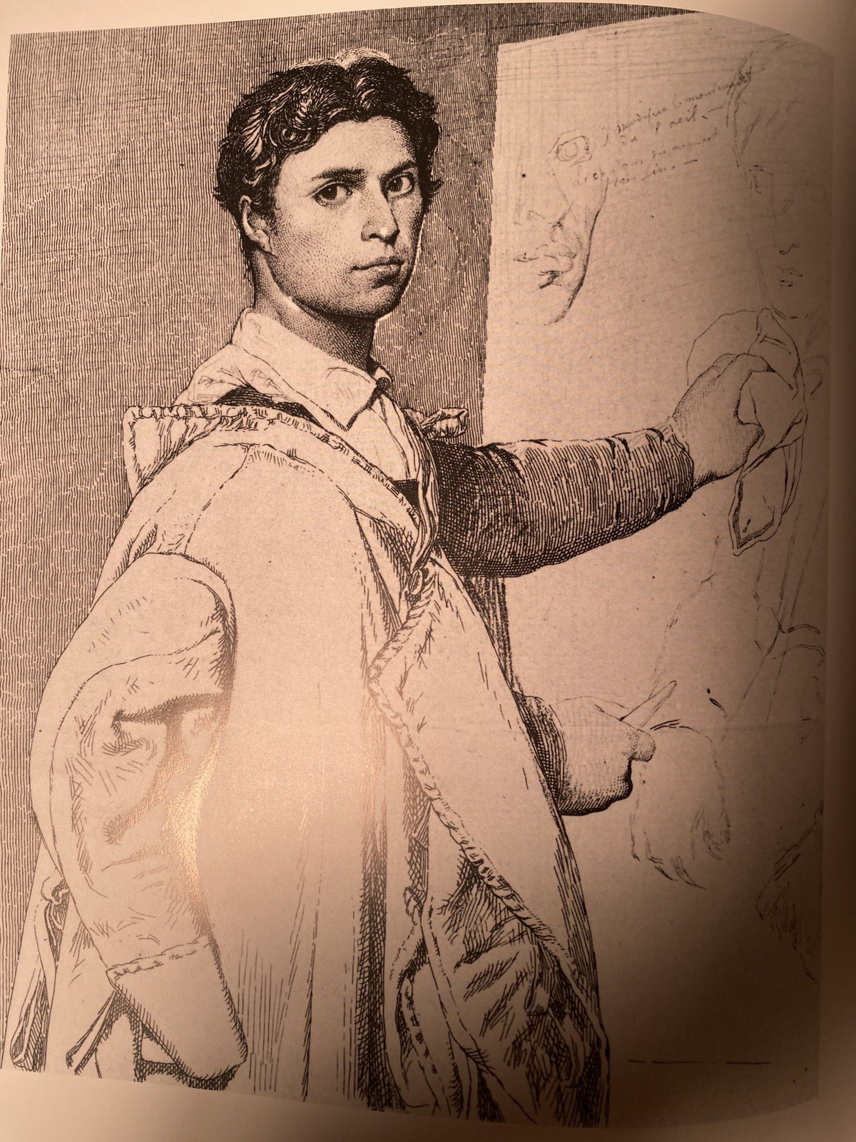 Jean Auguste Dominique INGRES Woman's Fashion 1st. Ed Histor