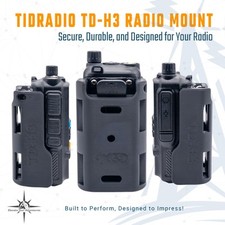 RADIO MOUNT for TIDRADIO TD-H3 OFF-ROAD 3 MOUNTING OPTIONS TDH3-MO