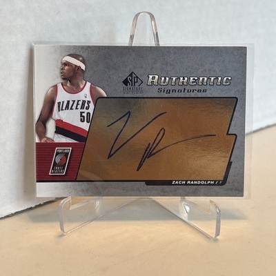 Zach Randolph 2004-05 SP Signature Edition Authentic Signatures Auto