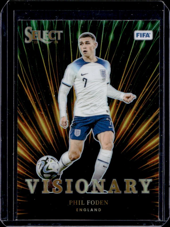 2023 Panini Select FIFA Phil Foden Visionary #3