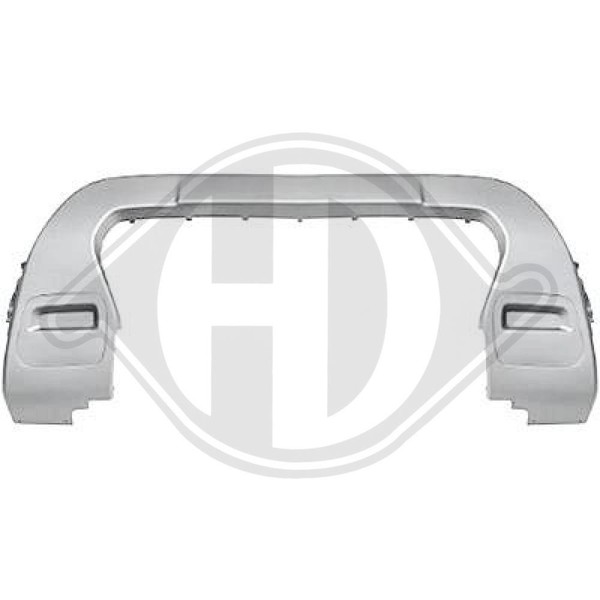 Diederichs Blende StoßStange Silber Vorne FüR Dacia Duster-image