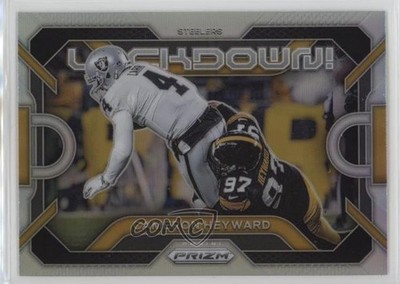 2023 Panini Prizm Lockdown Silver Prizm Cameron Heyward #LD-2 1c3k