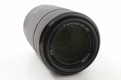 Sony E 55-210mm 1:4.5-6.3 OSS (SEL55210) schwarz, neuwertig