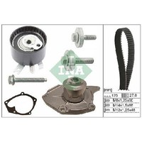Wasserpumpe + Zahnriemensatz FüR Renault Logan KS LS 1.5 06 Bis 26 INA Neu Teil