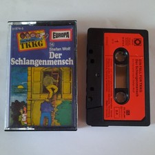 TKKG 14 Der Schlangenmensch Kassette MC Sonocord Sammlung Hörspiel alte Auflage 