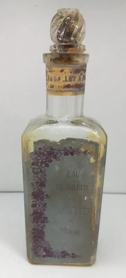 ROGER ET GALLET VIOLETTE DE PARME  HAUTEUR 17 CM ANNEE 1880 - Photo 1/4