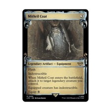 WotC Universes Beyond: Lord of the R  Mithril Coat (Showcase Scrolls) (R) ( NM