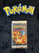 1999 Pokemon FRENCH 1st Edition Base Set Dragonfly Charizard Booster Pack