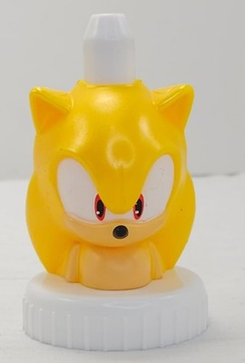 Good 2 Grow Super Sonic the Hedgehog Gold Bottle Topper