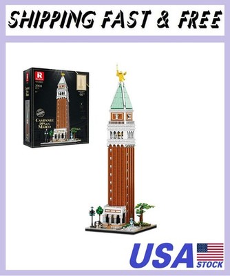 Architecture Building Set for Adults   Venice Landmark Tower St. Mark s 