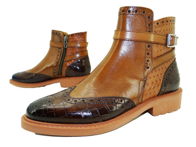 Melvin & Hamilton Selina 25 ankle boots women's leather size 42 brown