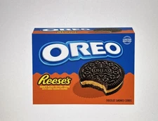 Nabisco Oreo Reese’s Peanut Butter Crème W/oreo Crumbs Limited Edition 11 OZ