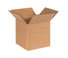Secure Seal - 100 Pack of 7x7x7 Corrugated Cardboard Packing Shipping Mailing...