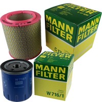 Mann Inspektionspaket Filterset FüR Peugeot Boxer Kasten 1.9 D