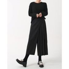 Hot Japanese Irregular Casual Wide Leg Pants Skirtpan Trouser Skirts Street Part