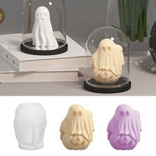 Spooky Halloween Ghost Mold - 3D Silicone Mould for Resin Crafts NEW