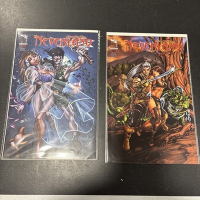 Grimm Fairy Tales: Neverland comics, 1 & 3 (Zenescope), NM