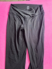 Pro Player Women's Black Ankle Leggings M High Rise Moisture Wicking Stretch — photo 1