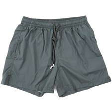 Fedeli 'Madeira' Solid Dark Green Lightweight Swim Trunks Shorts S 29-31 NWT