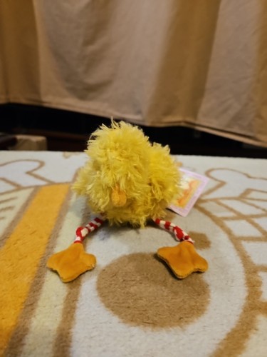Bunnies by The Bay Approx 7" Clucky Little Yellow Chick Plush with Tag #861107 - Picture 3 of 12
