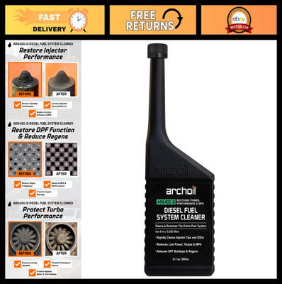 Diesel Fuel System Cleaner 12 oz - Deep Clean Injector & Turbo DPF Deposit Contr